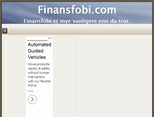 Tablet Screenshot of finansfobi.com